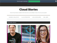 Tablet Screenshot of cloud-stories.com